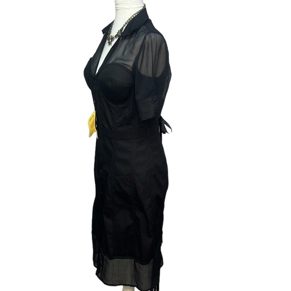 Corset Story Dress Black - Picture 3 of 8